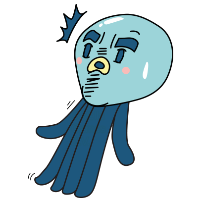 Cranky Octo - Octopus Stickers messages sticker-5