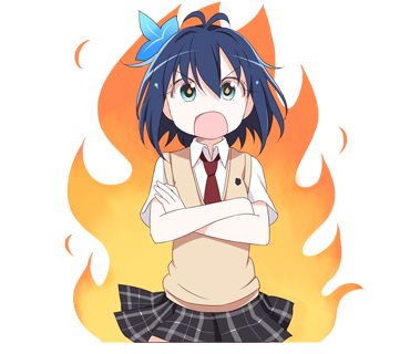 アオイちゃんステッカー messages sticker-1