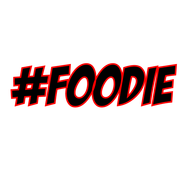 #Foodie-Hashtag Stickers for Food Lovers! messages sticker-0