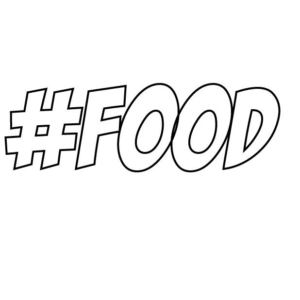 #Foodie-Hashtag Stickers for Food Lovers! messages sticker-5