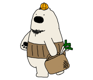 Happy Polar Bear White Sticker messages sticker-5