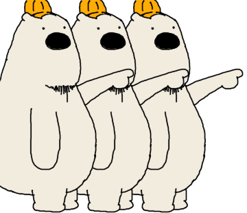 Happy Polar Bear White Sticker messages sticker-6