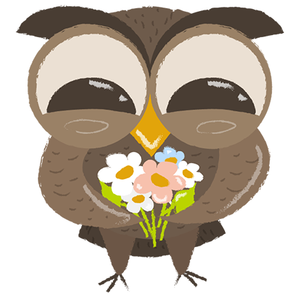 Cute Owls - Funny Owls messages sticker-2