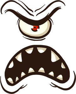 Monster Face - Stickers for iMessage messages sticker-5