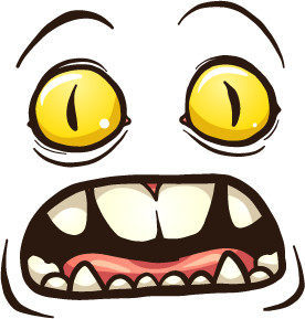 Monster Face - Stickers for iMessage messages sticker-10