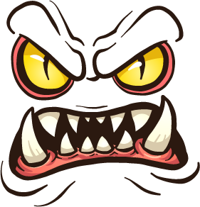 Monster Face - Stickers for iMessage messages sticker-11