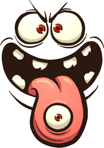 Monster Face - Stickers for iMessage messages sticker-8