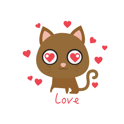 KIKI Cat messages sticker-1