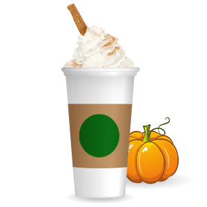 Pumpkin Spice Latte messages sticker-6
