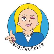 Hillary Clinton Emoji Sticker messages sticker-6