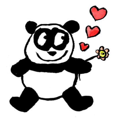 Panda Babies Stickers messages sticker-6