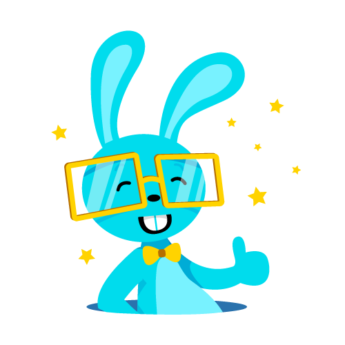 Blubunny Stickers messages sticker-2
