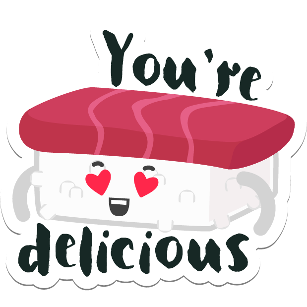 Sushi Stickers for iMessage messages sticker-2