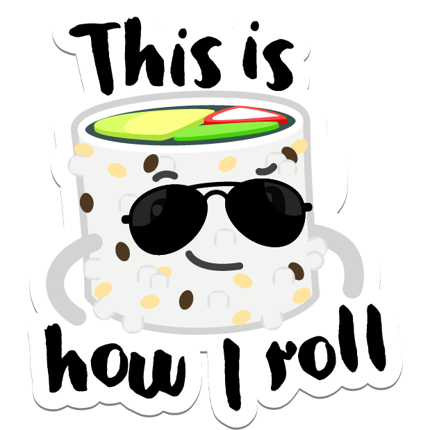 Sushi Stickers for iMessage messages sticker-9