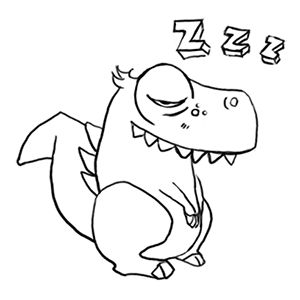 Lovely Dino messages sticker-5