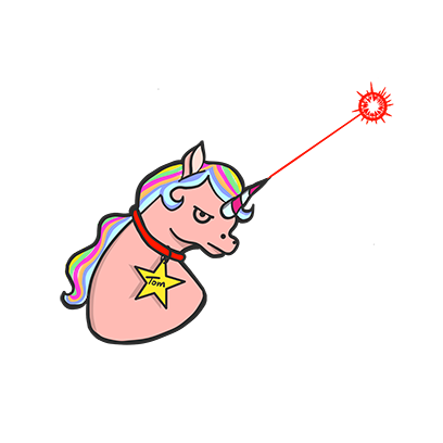Tom, the Unicorn messages sticker-6