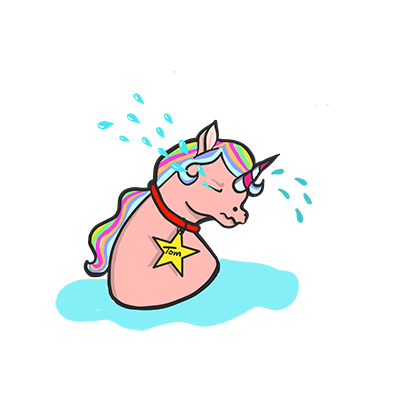 Tom, the Unicorn messages sticker-5