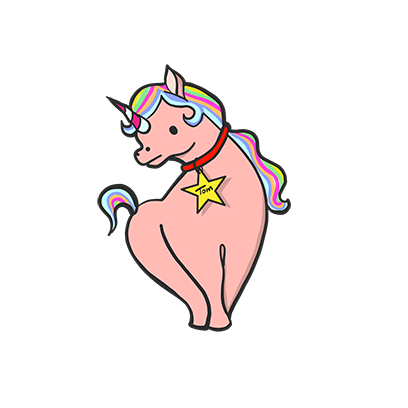 Tom, the Unicorn messages sticker-0