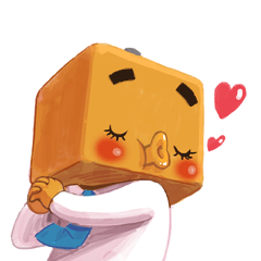 Mr.box : a warm box messages sticker-6