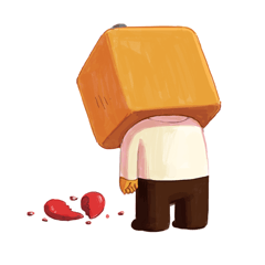 Mr.box : a warm box messages sticker-11