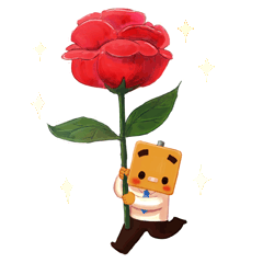 Mr.box : a warm box messages sticker-9