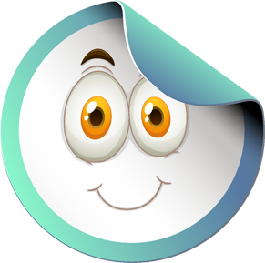 Colourful Fun Smileys messages sticker-7