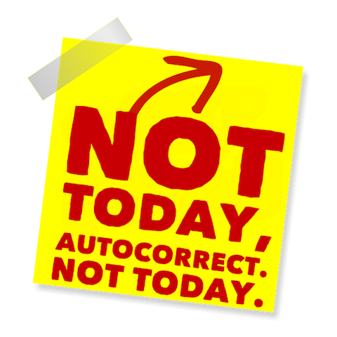 Blame Autocorrect! messages sticker-1