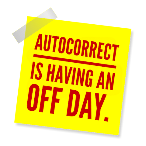Blame Autocorrect! messages sticker-4