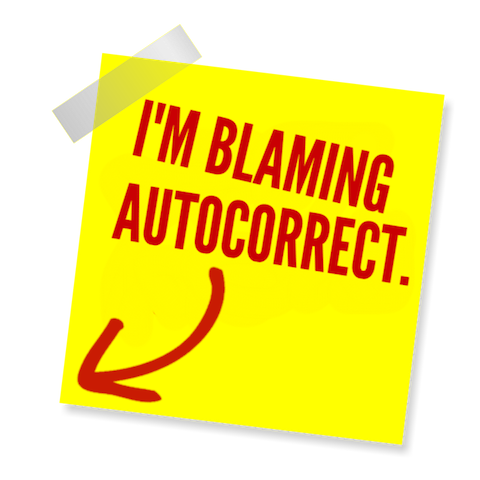 Blame Autocorrect! messages sticker-2