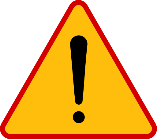 Znaki ostrzegawcze messages sticker-2
