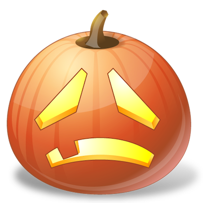 Pumpkin Halloween Emoji Sticker #10 messages sticker-11