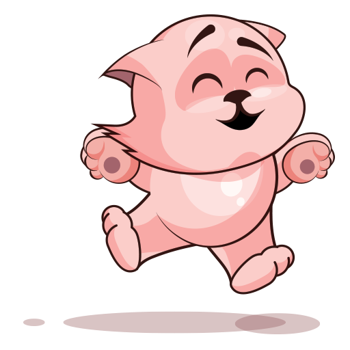 Feline Sticker Pack for iMessage - Tiger & Kitty messages sticker-6
