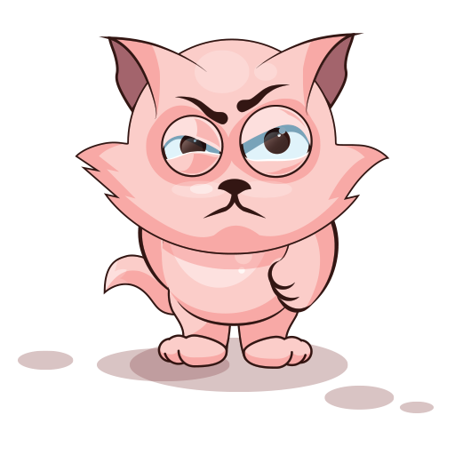 Feline Sticker Pack for iMessage - Tiger & Kitty messages sticker-7