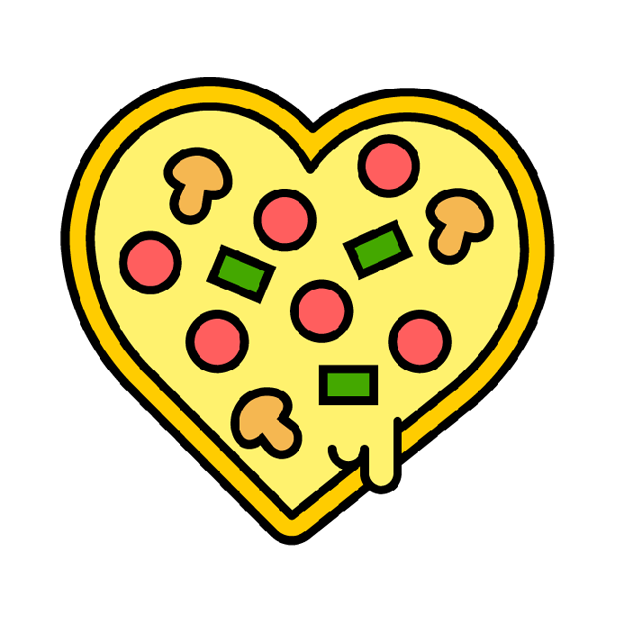 I Love Pizza Sticker Pack messages sticker-3