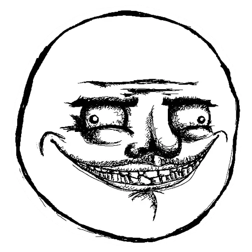 Troll Face Stikers Pack for iMessage messages sticker-8