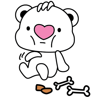 Heartbear, the Messenger of Love - Mango Sticker messages sticker-6