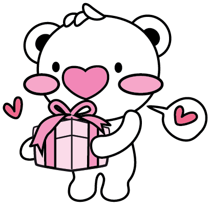 Heartbear, the Messenger of Love - Mango Sticker messages sticker-7
