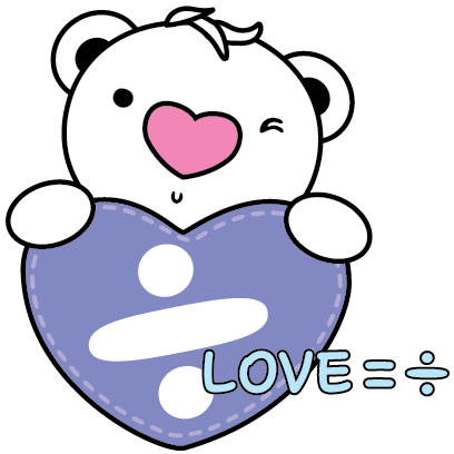 Heartbear, the Messenger of Love - Mango Sticker messages sticker-0