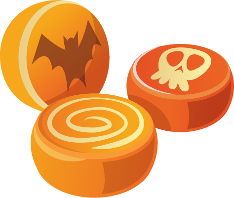 Halloween - Elements messages sticker-0