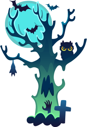 Halloween - Elements messages sticker-8