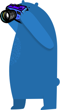 Blue Bear Stickers messages sticker-8