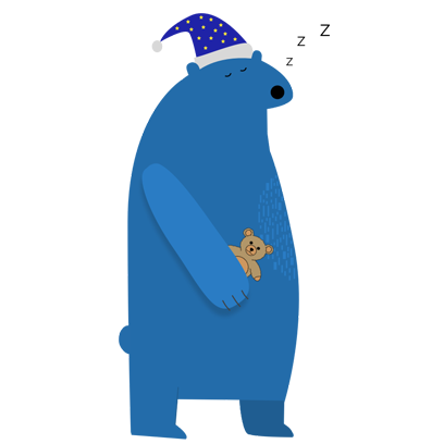 Blue Bear Stickers messages sticker-11