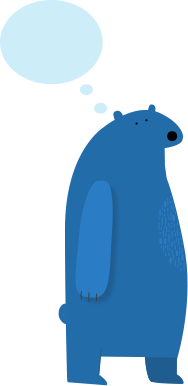 Blue Bear Stickers messages sticker-6