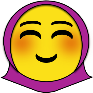 Hijabimojis messages sticker-0