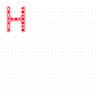 Next Stop: an LED-inspired font as a sticker pack messages sticker-1