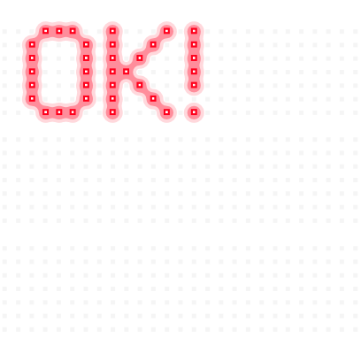Next Stop: an LED-inspired font as a sticker pack messages sticker-6