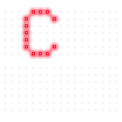 Next Stop: an LED-inspired font as a sticker pack messages sticker-3