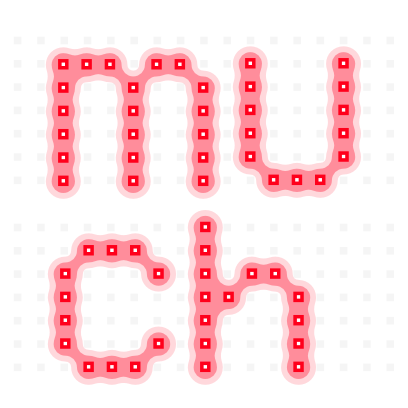 Next Stop: an LED-inspired font as a sticker pack messages sticker-4