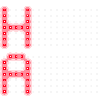Next Stop: an LED-inspired font as a sticker pack messages sticker-11