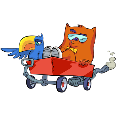 ToonQuest: Minicrew Stickers messages sticker-6